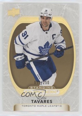 2021-22 Upper Deck Ovation Gold Spectrum Standing 96/250 John Tavares #81 4om