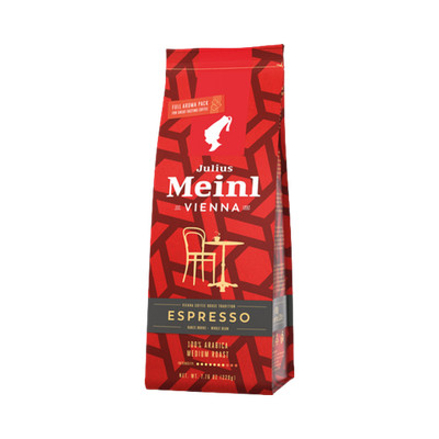 Julius Meinl Vienna Espresso 100 % Arabica, Ganze Bohne, 220g