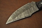 Custom Handmade Damascus Steel Knife With Resin Handle With Cover 258 — photo 6