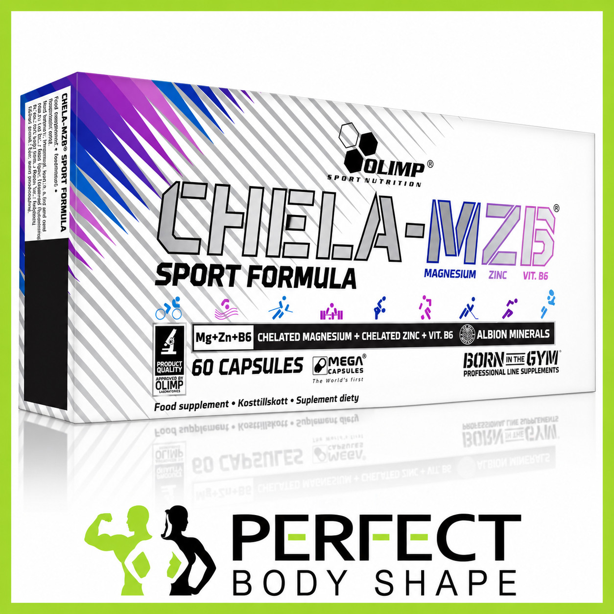 Olimp Nutrition Chela Mzb, Sport Formula - 60 Mega Caps - Image 8
