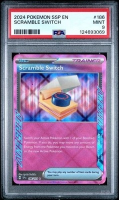 ドロップ デメキン Scramble Switch 186/191 Sv08: Surging Sparks Holo for sale online
