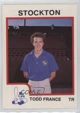 1987 ProCards Minor League Todd France #243 0kz8