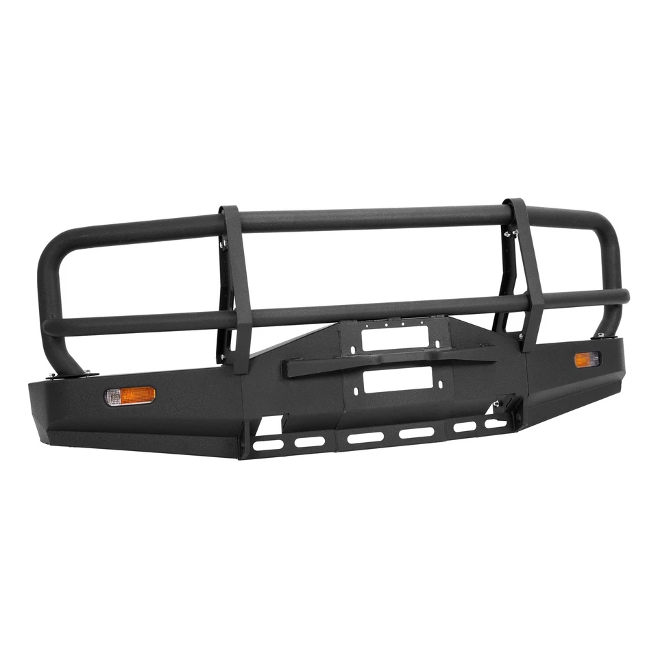 For GMC/ Chevrolet C/K 1500 2500 3500 88-00 Steel Front Bumper w/Light Off-road - Image 4 of 4