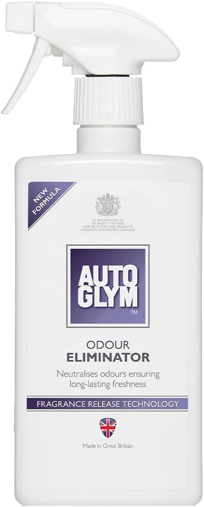 Autoglym Odour Eliminator, 500ml Car Air Freshener Spray with Rejuvenating Tech