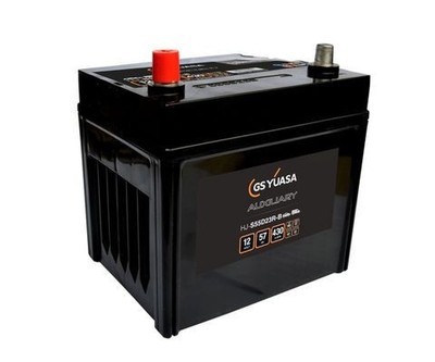 Starterbatterie 12V 57Ah 430A YUASA Batterie
