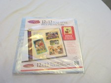 Century Craft 12" x12" Post Style Page Protectors 25 Pack Scrapbook Refill Pages