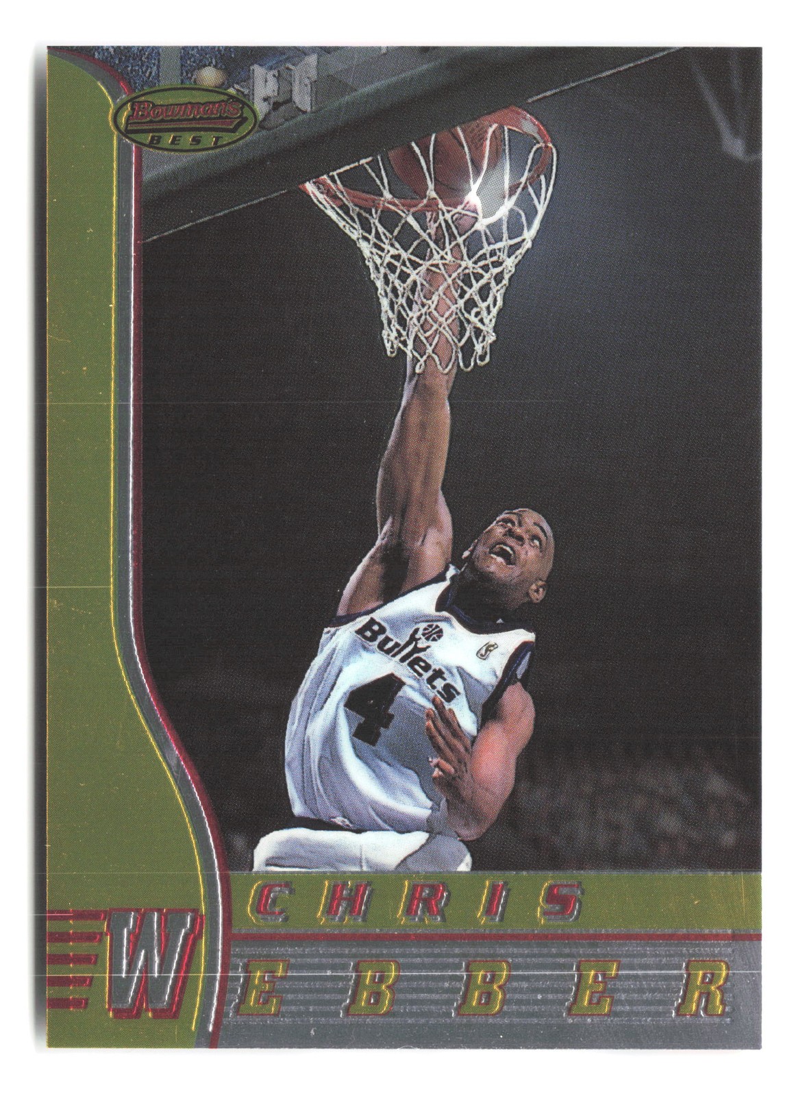 1996-97 Bowman's Best #27 Chris Webber