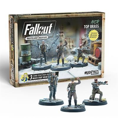 Fallout: Wasteland Warfare - NCR: Top Brass - Englisch