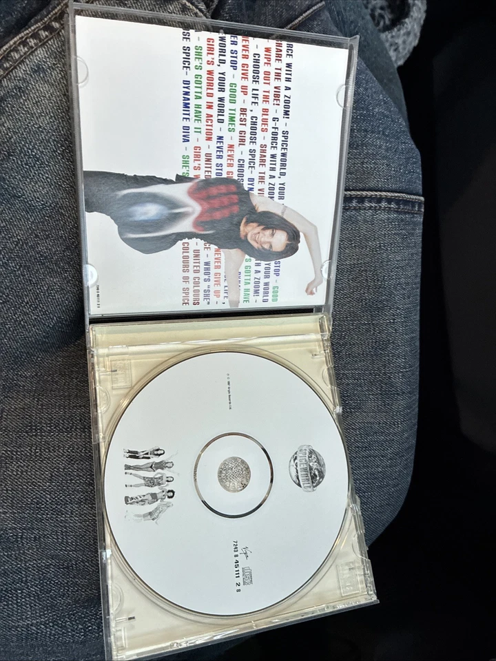 Lot of 2 SPICE GIRLS CDs - Spice & Spiceworld - Image 3 of 4