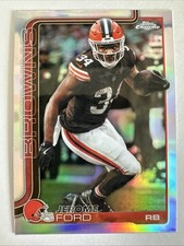 2025 TOPPS CHROME REFRACTOR #71 JEROME FORD CLEVELAND BROWNS