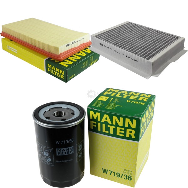 Mann Inspektionspaket Filterset FüR Jaguar S-Type 3.0 V6-image
