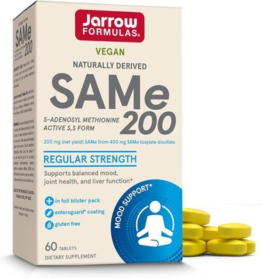 Jarrow Formulas? Same 200 mg,Supports Joint Health,Liver Function,Brain Metaboli