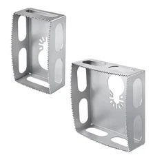 2 Pcs Square Slot Cutter Compatible for Dewalt 20V & Milwukee M18 Oscillating...