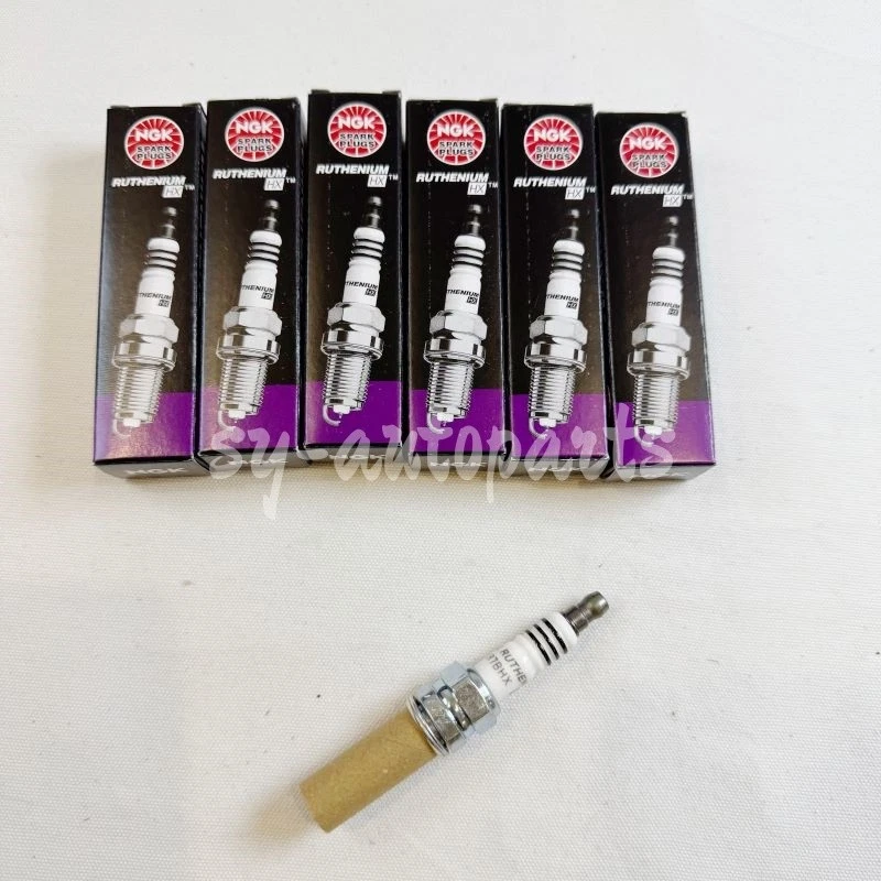 6X Enchufes HX Rutenio Genuinos NGK 94705 LKR7BHX Foto 4 de 4