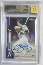 Topps 2020 Chrome Sean Murphy Rookie Auto Purple Refractor RA-SM /250 A's