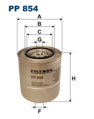 FILTRON Kraftstofffilter PP 854 Anschraubfilter für BMW E30 E28 E34 M16x1.5 5er