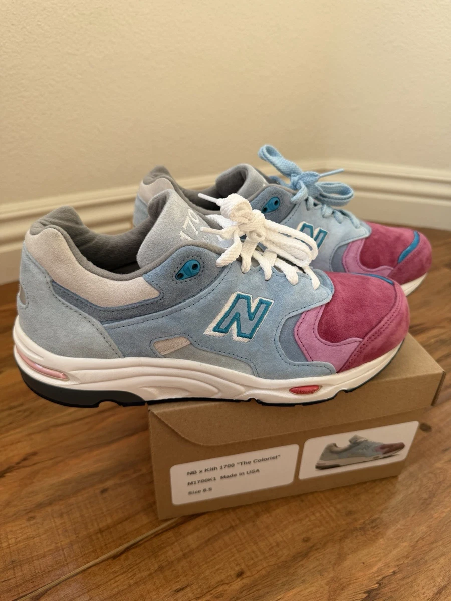 Kith x New Balance 1700 Made in USA The Colorist - Pink Toe for