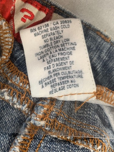 Guess Jeans Starlet Slim Bootcut Women 30x26 Blue Stretch Denim Mid Rise USA - Picture 7 of 12