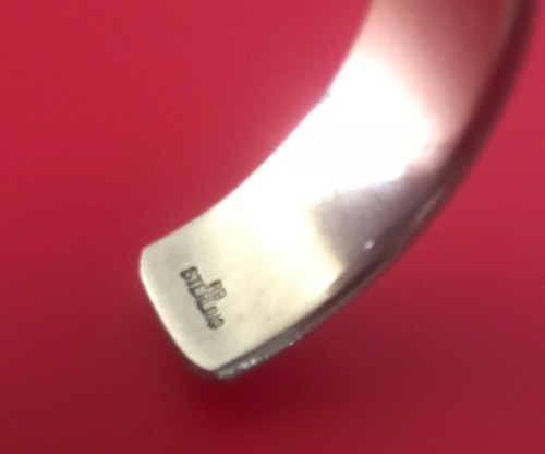 Robert Becenti RB Navajo sterling silver cuff bracelet bears Southwest - Bild 7 von 12