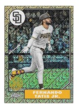 2022 Topps Update FERNANDO TATIS JR Silver Pack 1987 Chrome Mogo - PADRES -