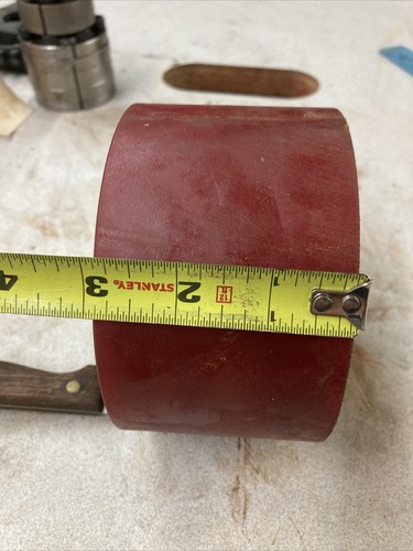 CAST POLYURETHANE ROLLER 5"X3-1” BORE STEEL wheel type roller - Picture 5 of 7
