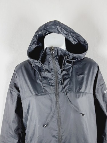 Columbia Women's Black Arcadia II Long Sleeve Hooded Outdoor Rain Jacket Size L - Picture 4 of 12