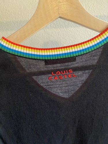 Louis Castel Rainbow Golf Sleeveless Vest Womens 95 - Picture 5 of 7