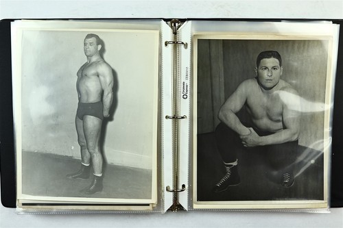 Collection of Vintage Wrestling Photos 1950's 8x10 Lot of 53 Images - Picture 13 of 18