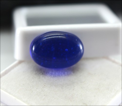 6.90 Ct Natural Certified Blue Sapphire VVS AAA+ Cut Loose Gemstone S1072 - Picture 3 of 3