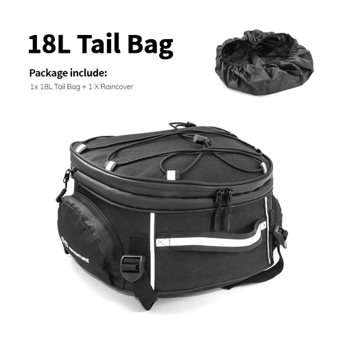 For BMW F900R F900XR G310GS G650GS G650X Motorcycles Tail Bags For Luggage Rack - Picture 8 of 18