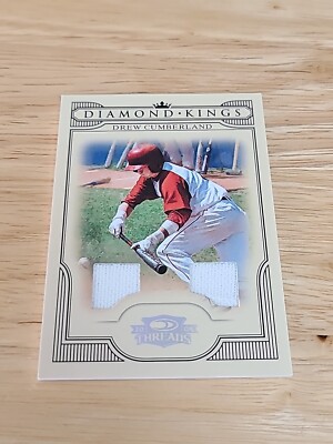 2008 Donruss Threads Diamond Kings GU Jersey /250 Drew Cumberland #DK-17 $$$
