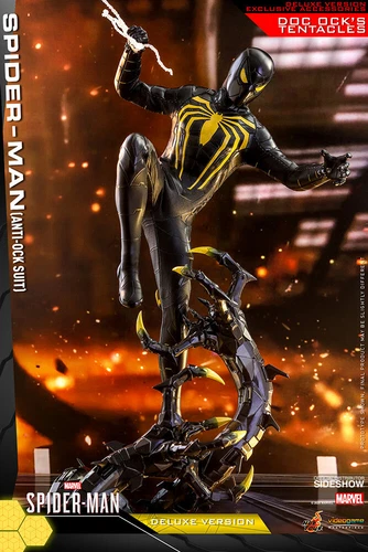 Spider-Man PS4 12" Figure 1/6 Scale Spider-Man (Anti-Ock Suit) Deluxe Hot Toys