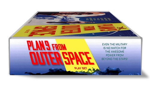 Marx Plan 9 from Outer Space Play Set Box - Picture 3 of 3