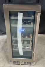 Avallon AWC152DZLH 23 Bottle Capacity 15" Built-In or Free Standing Wine Cooler