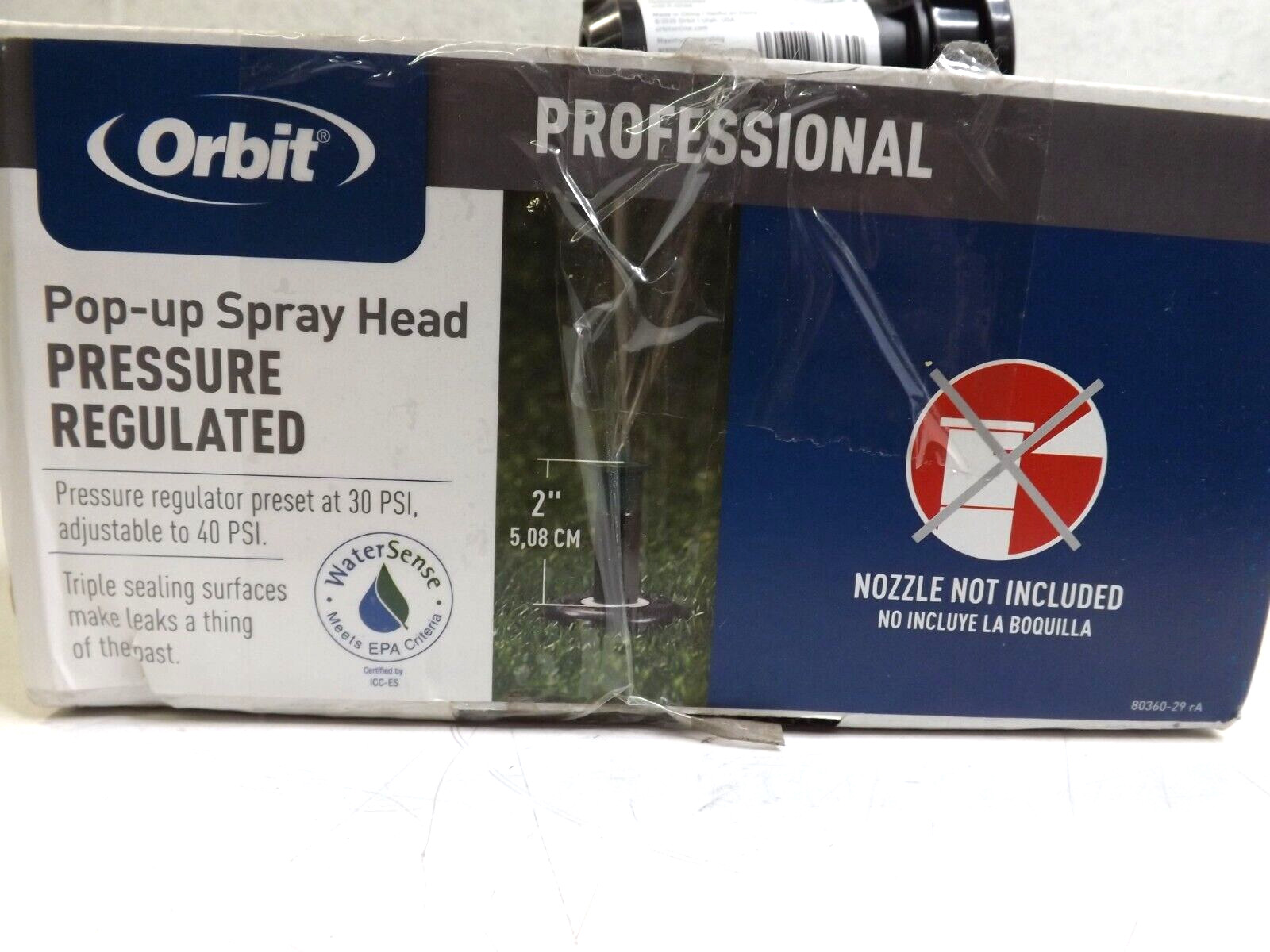 Orbit 80360-29- rA Pro Series 2 inch Pop-Up Spray Head Sprinkler Body Only 24pcs