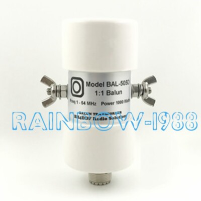 FOR BH4DDF shortwave Balun antenna Balun 1:1 BAL-505D 1.8-54MHz 1000W Φ46x90mm