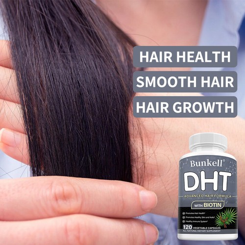 DHT Blocker with Biotin - Boosts Hair Growth & New Follicle Growth - Bild 4 von 12