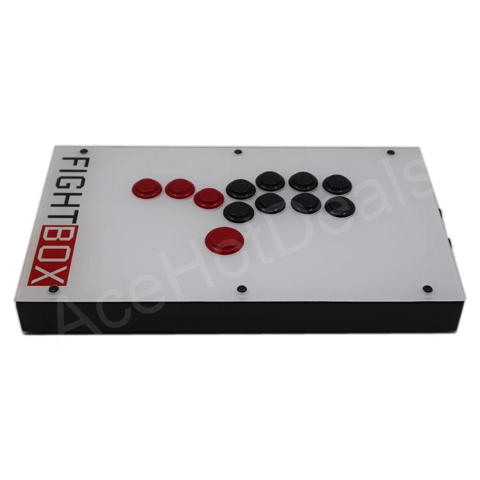 F1 All Buttons Hitbox Arcade Joystick Game Controller PS4/PS3/Xbox/PC White - Image 3 of 4