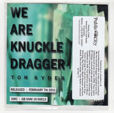 (GI604) Tom Ryder, We Are Knuckle Dragger - 2011 DJ CD