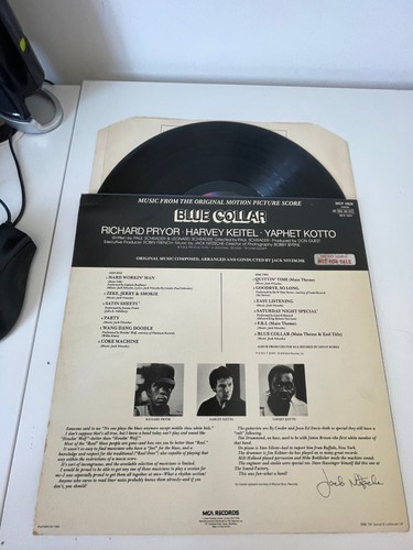 Blue Collar (Music From The Original Motion Picture Score) Vinyl LP MCF 2836 VG+ - Bild 6 von 6