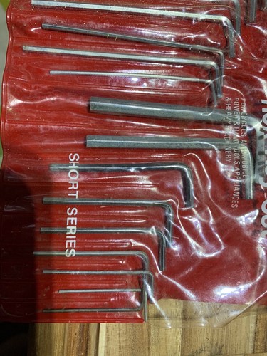 Vintage Chesco 18 (17) piece Hex Key (21140) - Picture 2 of 3