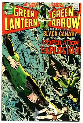 GREEN LANTERN #81 VG/F, Green Arrow, Neal Adams art, DC Comics 1970