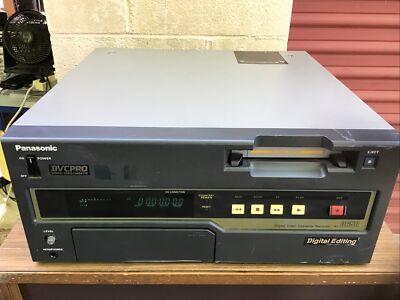 Panasonic DVCPro Digital Video Cassette Recorder AJ-D650 | eBay