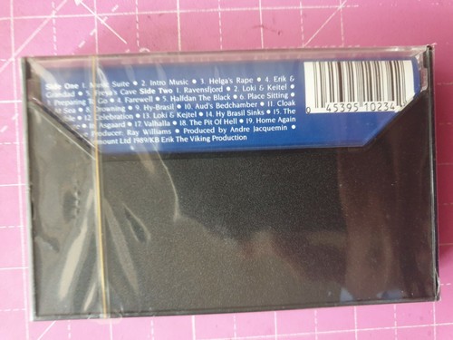 ERIK THE VIKING Film Soundtrack CASSETTE - Innes & Altman - UK - RARE Cassette - Picture 2 of 2