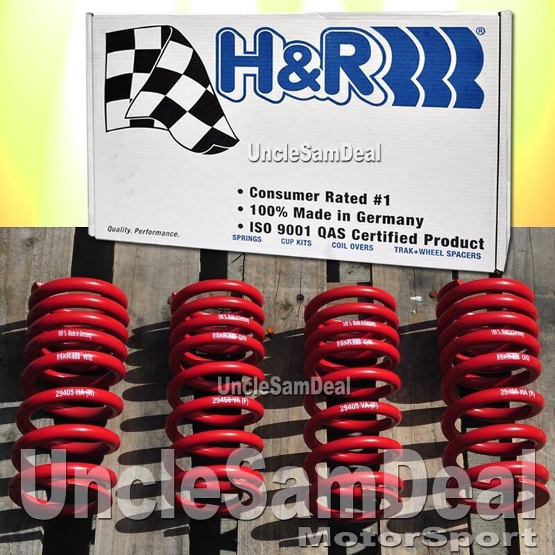 H&R LOWERING SPORT SPRINGS FOR FERRARI F430 COUPE SPIDER 1.2"F 0.8"R DROP