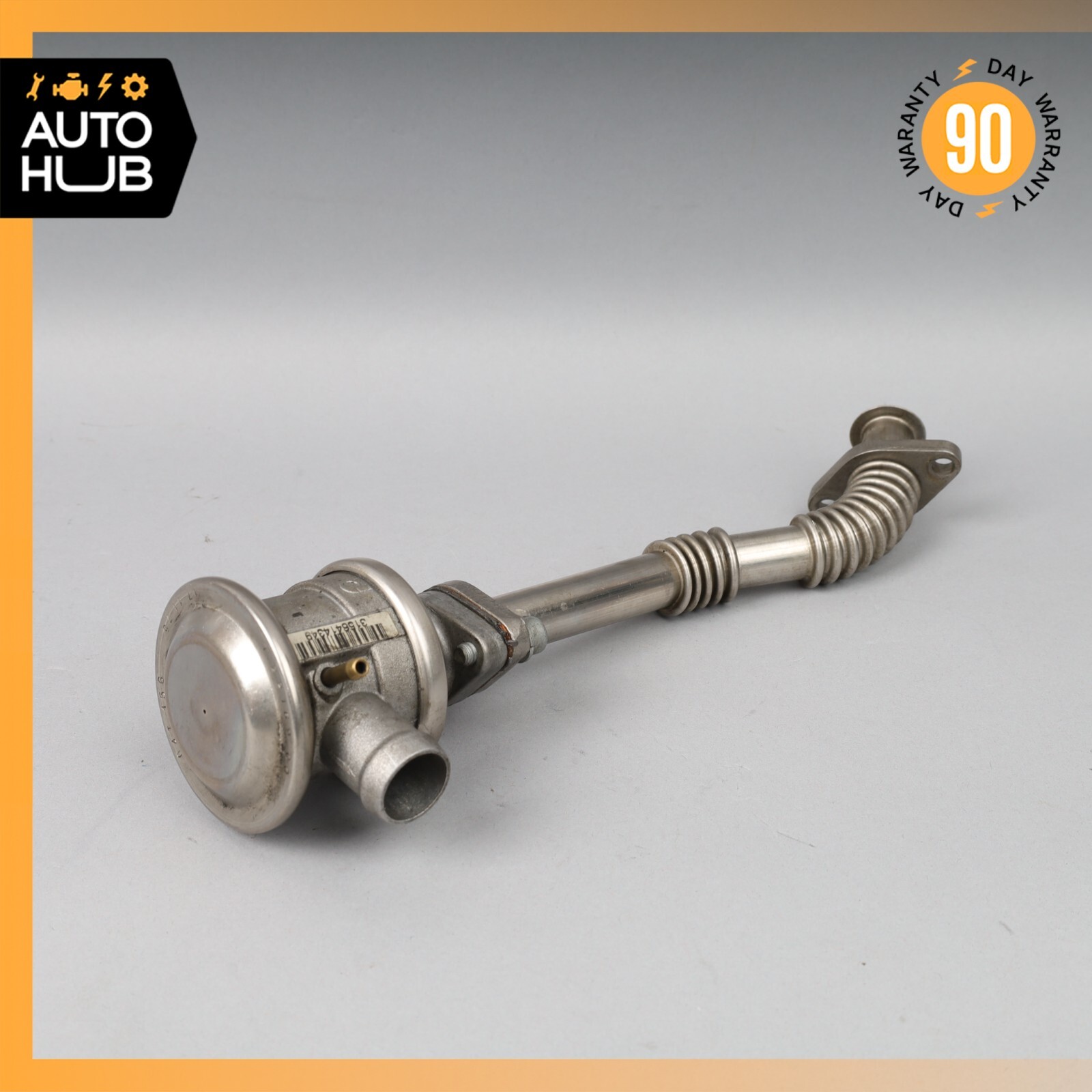 05-07 Maserati Quattroporte M139 Left Air Pump Check Valve EGR w/ Line OEM