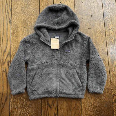 Patagonia Kids Los Gatos Hoody Jacket Forge Grey NWT Size XL (14)