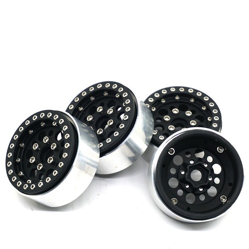 Llantas de rueda Beadlock de aleación de aluminio Qmore de 1,9"" para auto 1/10 RC SCX10 RC4WD D90 TRX-4 - Imagen 12 de 28