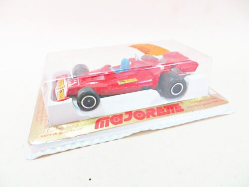 MAJORETTE 232 "FERRARI 312 T2 F1 RENNWAGEN" ROT. 1:50 Vintage MIB/BOXED