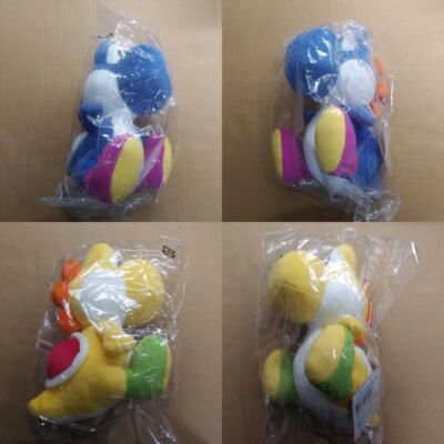 <訳あり> yoshi様4点セット Super Mario All Star Collection Plush Doll Yellow Yoshi (S)